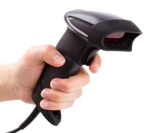 Barcode scanner used in retail compliance